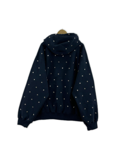 Supreme 25AW Stars Studded Hooded Sweatshirt XXL ネイビー