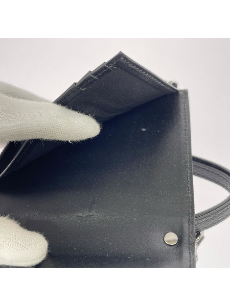 BLACK LABEL CRESTBRIDGE コンパクトウォレット ネックウォレット