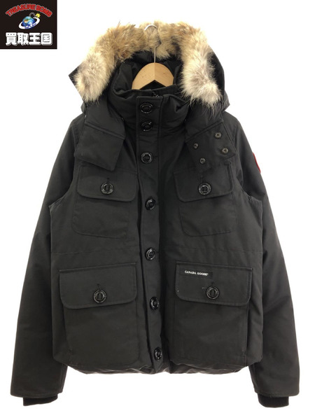 CANADA GOOSE RUSSELL PARKA (M) 黒 3020400041