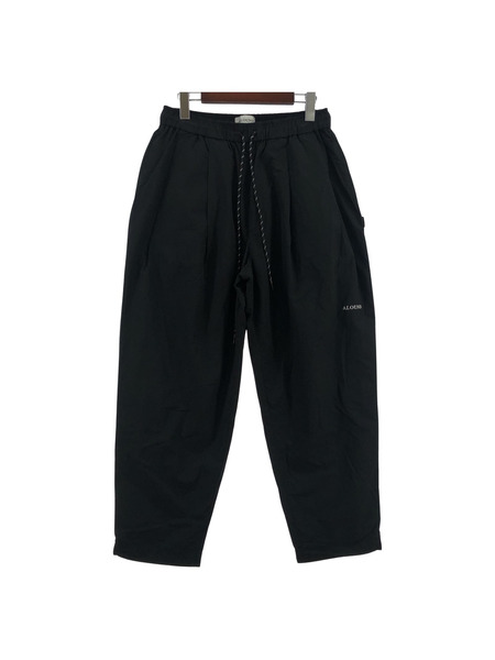 ALOUND TWOTUCK TAPERED NYLON PANTS M