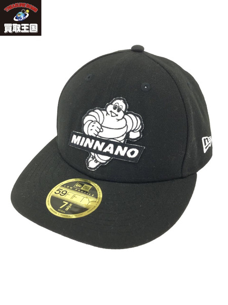 NEW ERA MINNANO キャップ 黒 75 8