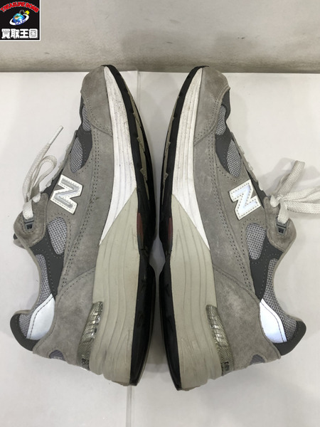 NEW BALANCE M992GR GRAY 21FW-I 24.5cm/グレー/ニューバランス[値下]