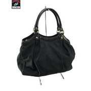 GUCCI ハンドバッグ GGキャンバス黒 スーキー