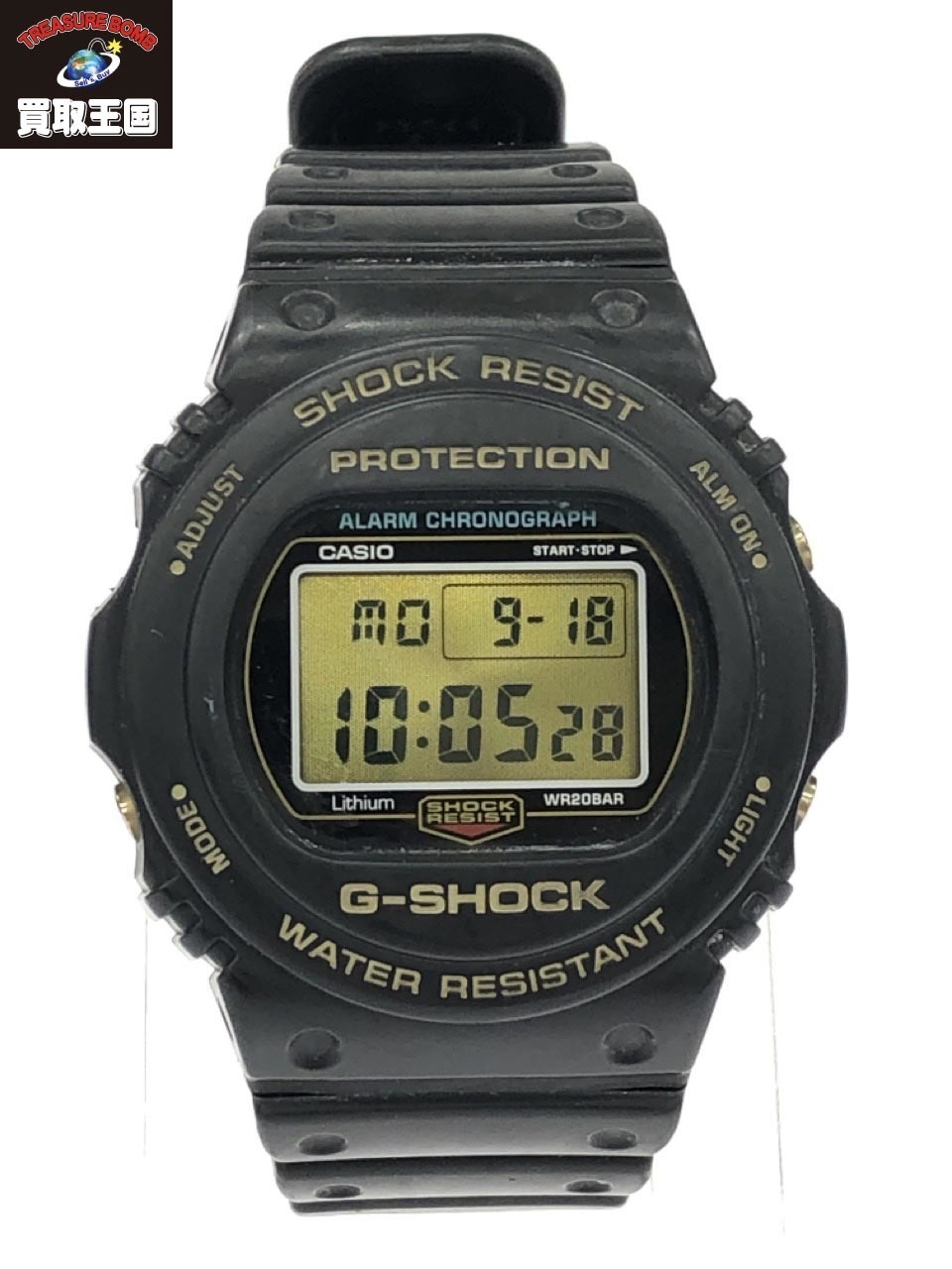 CASIO G-SHOCK DW-5735D 35TH ANNIVERSARY STING DIGITAL BLACK EXCELLENT #3696  | eBay