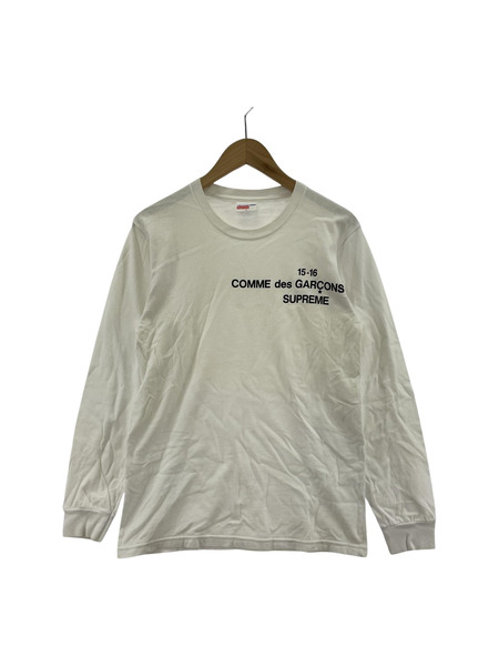 Supreme×Comme des Garcons SHIRT 15AW L/S tee/S