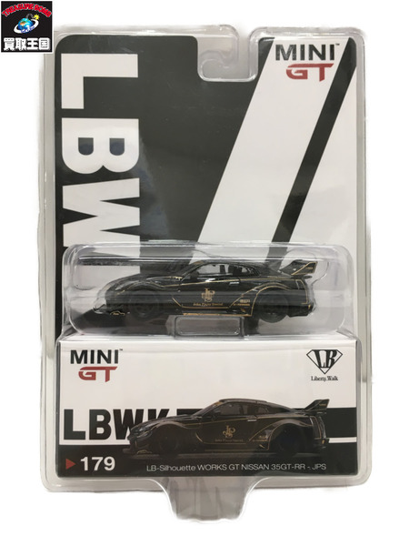 MINIGT　NISSAN GTR-R　R35　　JPS  179/ブリスター  1/64