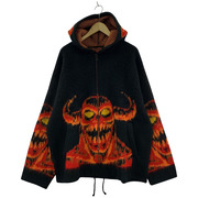 Supreme 24SS Toy Machine Zip Up Hooded Sweater