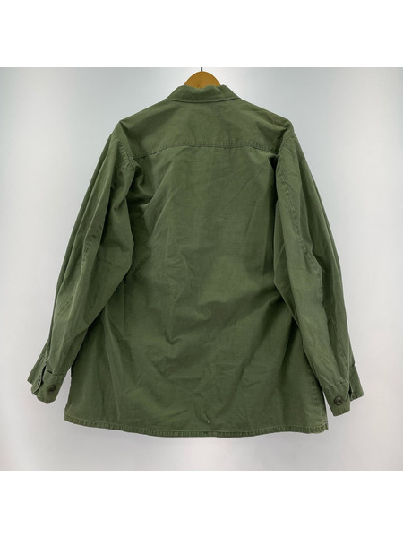 OLD・VINTAGE 長袖シャツ MILITARY LSファティーグ カーキ