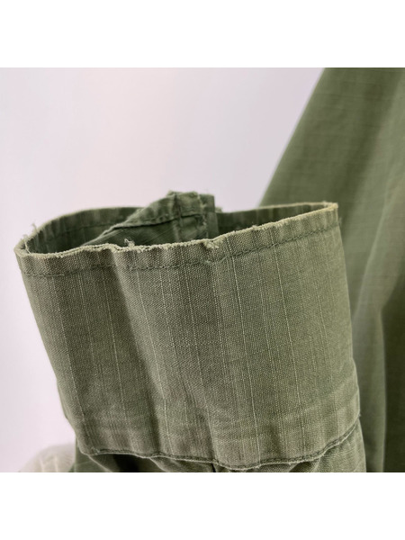 OLD・VINTAGE 長袖シャツ MILITARY LSファティーグ カーキ