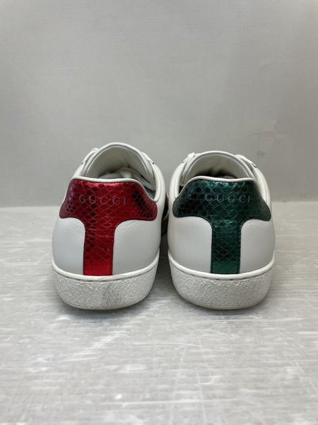 GUCCI ACE エンブロイダリービー ローカットスニーカー 6 1/2 429446