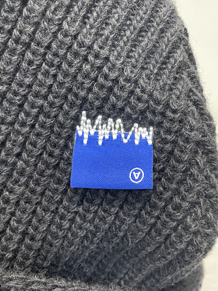 ADER ERROR BL TAG Beanie タグビーニー ブラック