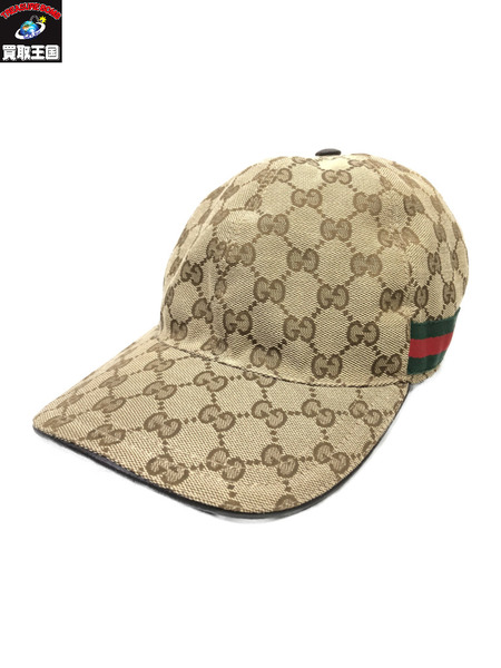 GUCCI/ベースボールキャップ/ベージュ/グッチ[値下]