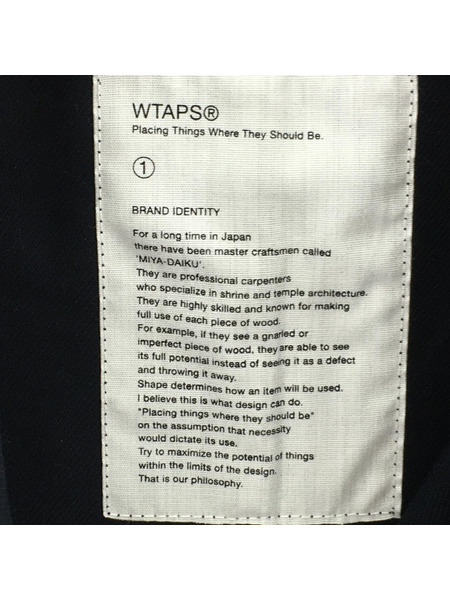 WTAPS ジャケット 142ltdt-jkm02 カバーオール