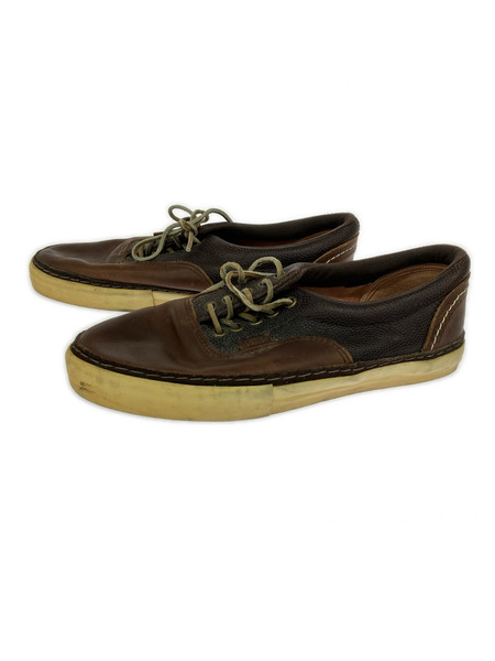 VANS VAULT スニーカー ERA レザー 茶