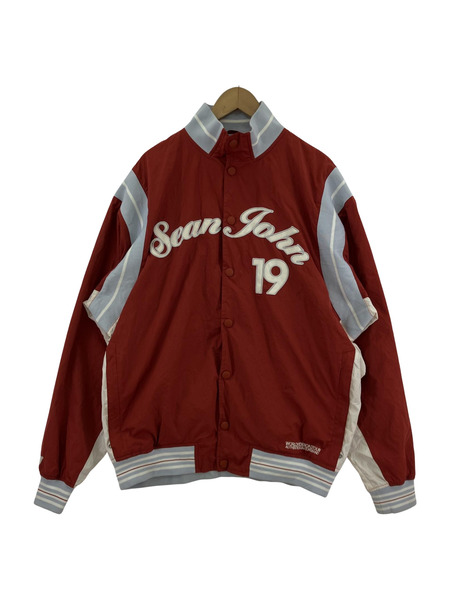 Sean John ナイロンジャケット (XL) レッド