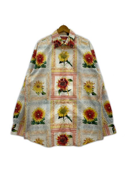 長袖シャツ ENYCE 総柄シャツ/L