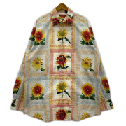 長袖シャツ ENYCE 総柄シャツ/L