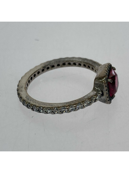 PANDORA 指輪・リング スクエア スパークル ハロリング