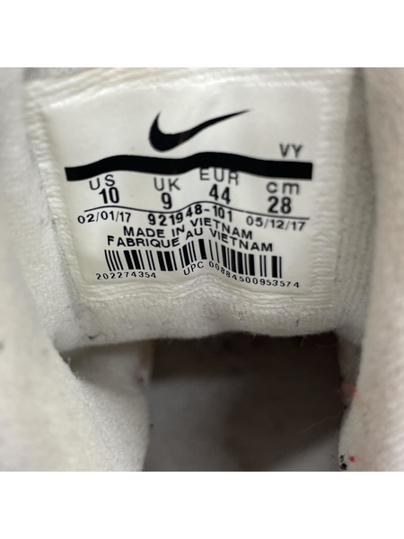 NIKE スニーカー AIR MORE UPTEMPO 96 白 28