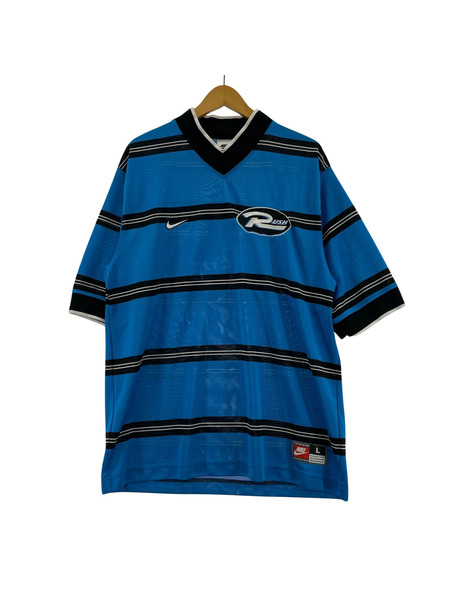 NIKE 半袖Tシャツ・カットソー NIKE 90s GAME shirt/BLU/L