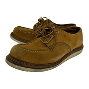 RED WING ブーツ 8105 オックスフォード スウェード (US8.5D/26.5cm) ブラウン