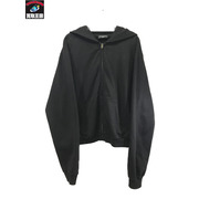Balenciaga　TAB WORN-OUT ZIP-UP HOODIE