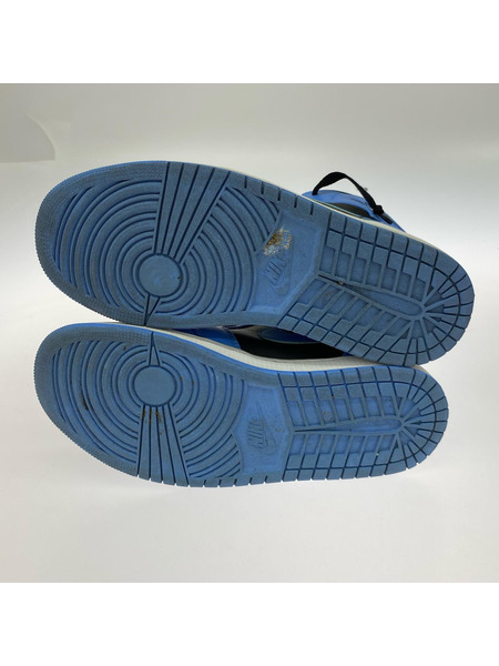 NIKE スニーカー Air Jordan 1 Mid University Blue 27.0cm[値下]