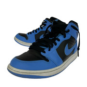 NIKE スニーカー Air Jordan 1 Mid University Blue 27.0cm