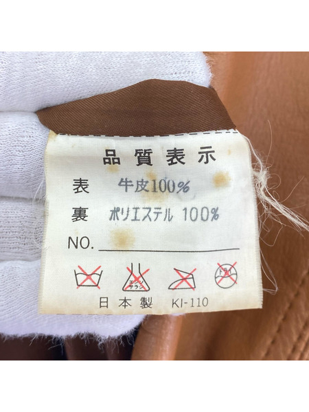 レザージャケット 牛革 シングル