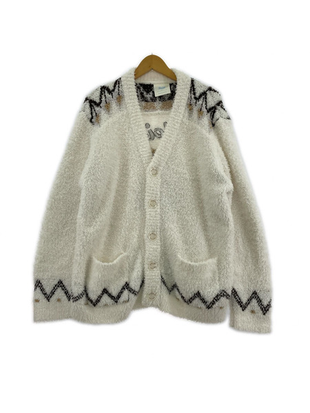 gelato pique カーディガン Steiff/フェアアイル柄/クマ
