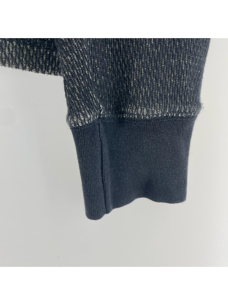 RRL 長袖Tシャツ・カットソー L/S コットンブレンドヘンリーネックカットソー 紺 S[値下]