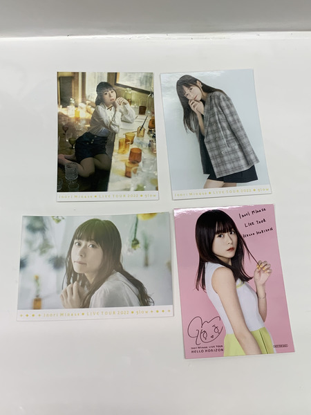 水瀬いのり いのりまちだより ブロマイド カード まとめセット 本体のみ 水瀬いのりさんオフィシャルファンクラブ 会報誌