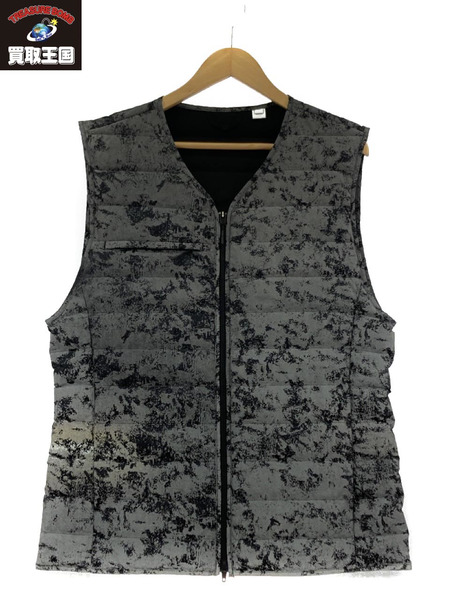 Y-3 Reflective Light Down Liner Vest S グレー[値下]