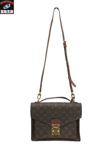 LV/モンソー26/モノグラム/M51187/茶/ﾙｲｳﾞｨﾄﾝ/Louis Vuitton/鍵1個欠品