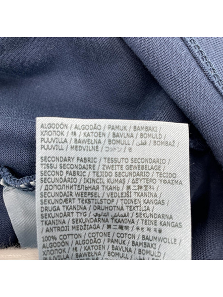 MAISON MARGIELA 23SS オーバーサイズオーバーダイロゴTシャツ L ブルー[値下]