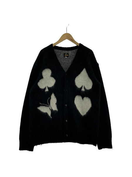 Needles×END. BLACKJACKMohair Cardigan L LQ441