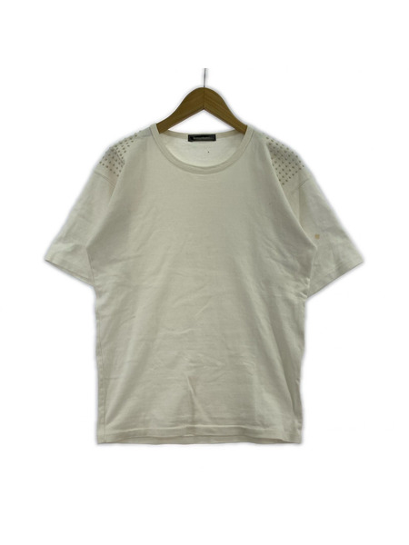 ISSEY MIYAKE 半袖Tシャツ・カットソー 80s 筆タグ デザインS/STee 白