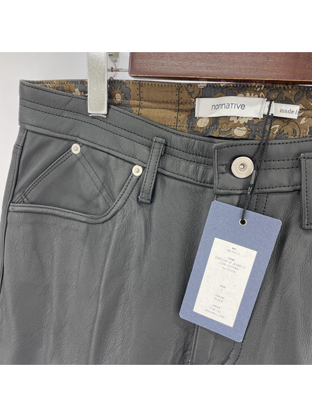 nonnative/WELLER 5P JEANS/COW LEATHER