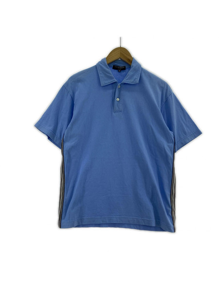 COMME des GARCONS 半袖Tシャツ・カットソー HOMME サイドラインTee (SS) 青