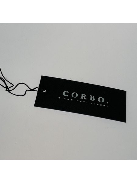 CORBO 二ツ折リ財布 レザー ダークブラウン