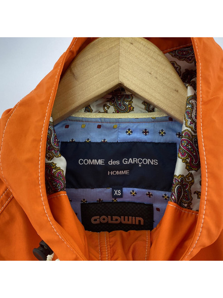 COMME des GARCONS HOMME ×GOLDWIN ナイロンジップアップパーカー