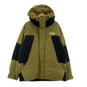 FIRST DOWN パネルショートダウンジャケット BEG (M)