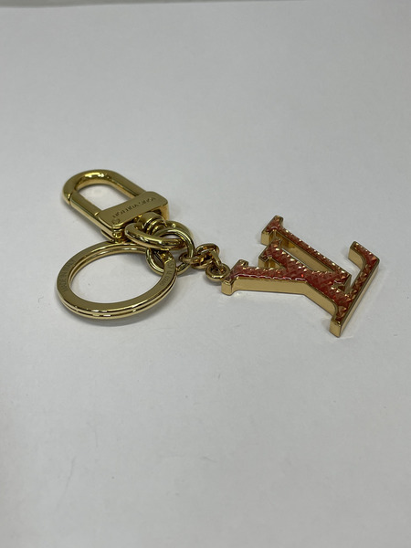 LOUIS VUITTON ポルト クレ LV ギヨーシュ キーホルダー