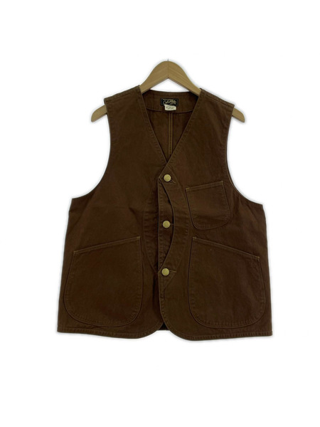 COLIMBO ジャケット BEAR COUNTRY LUMBERJACK VEST (L) 茶
