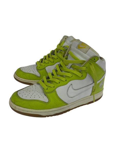 NIKE WMNS Dunk High St Patrick's Day 2006 27.5cm 312916-111[値下]