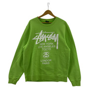 STUSSY L/Sスウェット M GRN