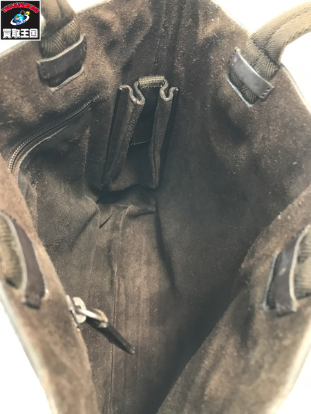 PRADA プラダ トートバッグ レザートート ブラウン