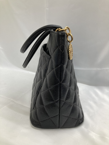 CHANEL/復刻/キャビアスキントートバッグ/ゴールド金具