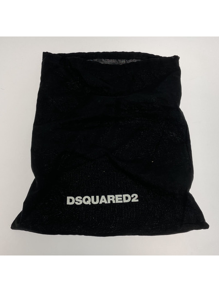 DSQUARED2 レザーサイドジップブーツ 41