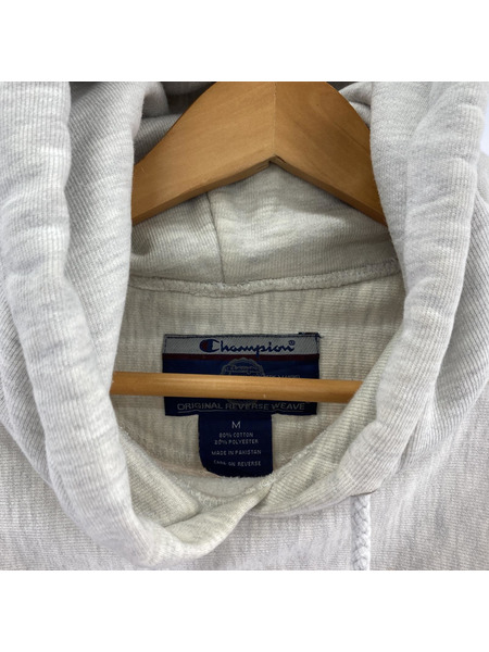 00s champion reverse weave hoodie UofN 白 M[値下]